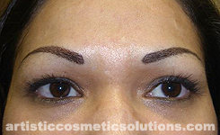 Permanent Eyebrows (Hairstroke Technique)