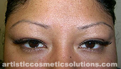 eyebrow tattoo